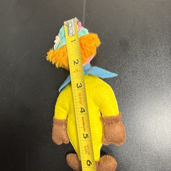 vintage handmade folk art felt clown ornament - Picture 2 of 2